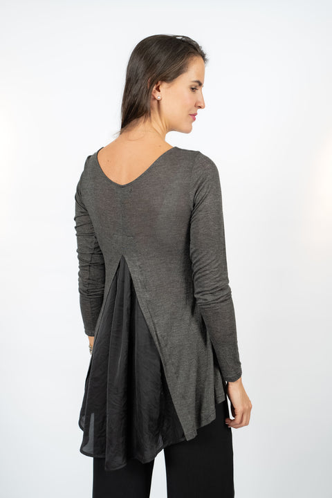 POLERA ELIANA GRIS