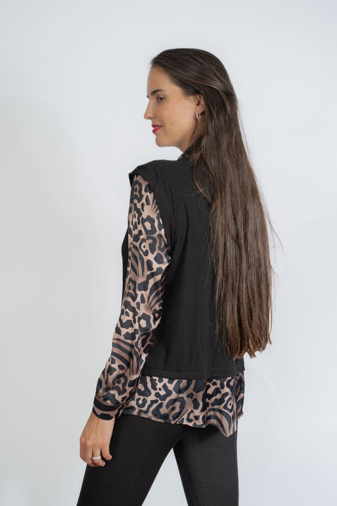 Chaleco/Blusa Animal Print