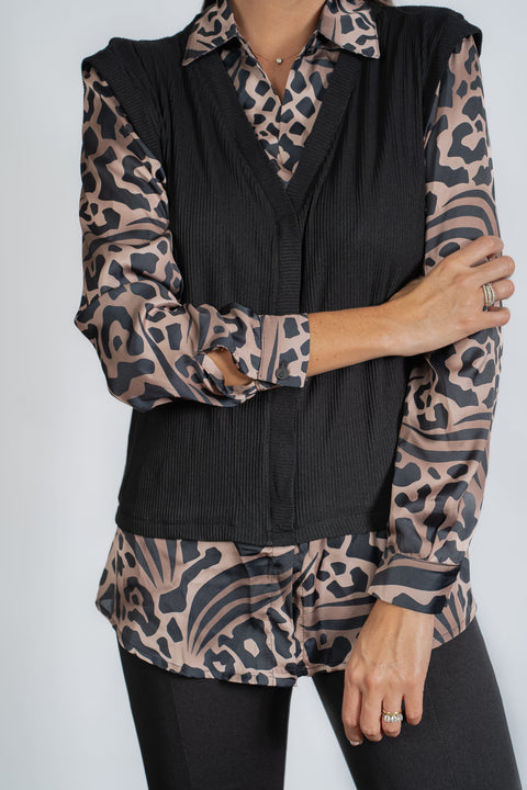 Chaleco/Blusa Animal Print