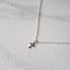 Collar Cruz Circones Plata