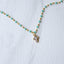 Collar Cruz Pavé Cadena Celeste