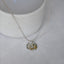 Collar Virgen Cuerito Beige