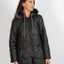 PARKA NEGRA GORRO