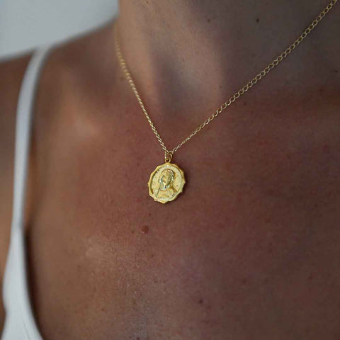 Collar Medalla Virgen
