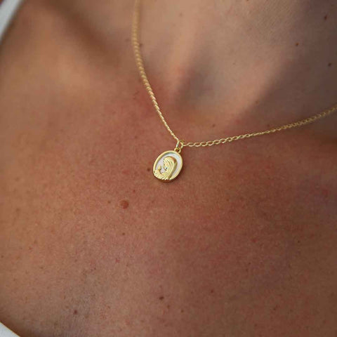 Collar Virgen Nacar