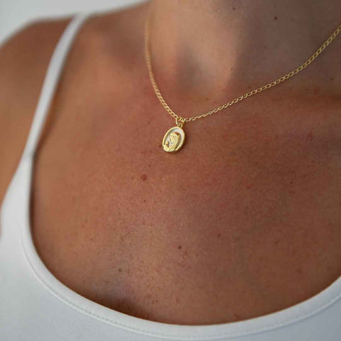 Collar Virgen Nacar