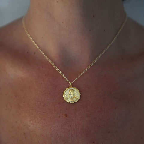 Collar Medalla Virgen
