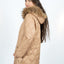 PARKA GORRO BEIGE