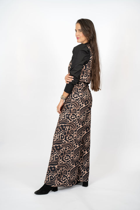 PALAZZO ANIMAL PRINT