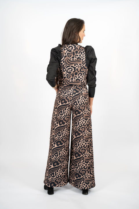 PALAZZO ANIMAL PRINT