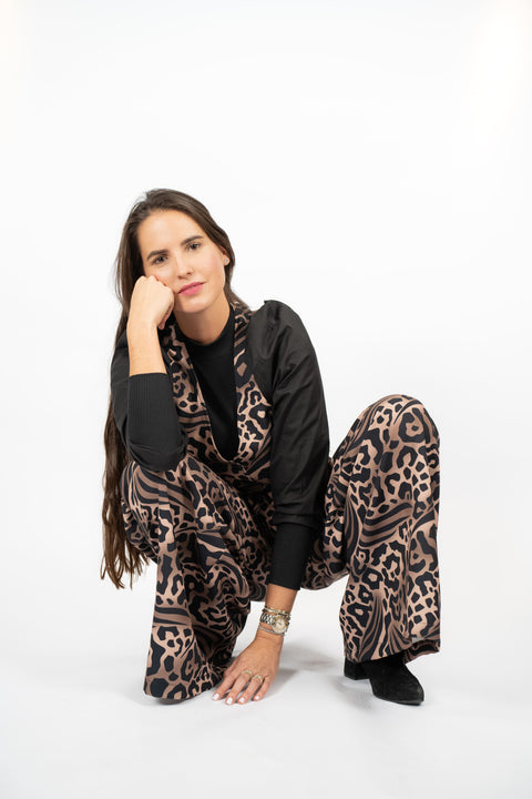 PALAZZO ANIMAL PRINT