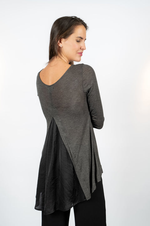 POLERA ELIANA GRIS