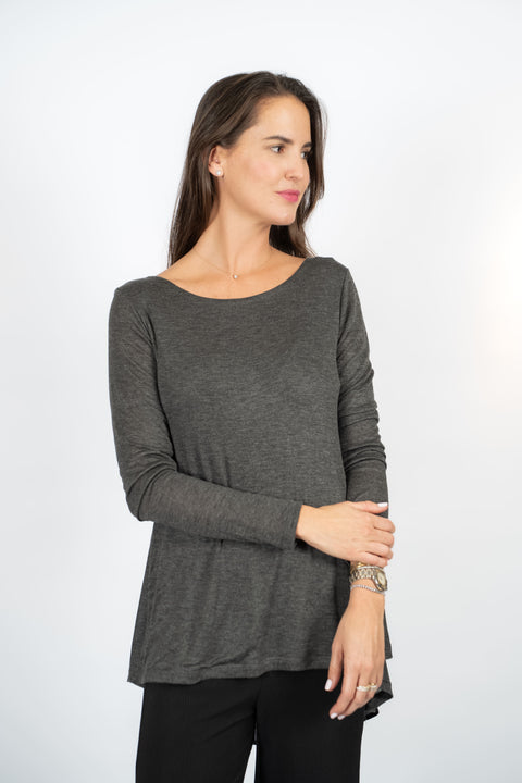 POLERA ELIANA GRIS
