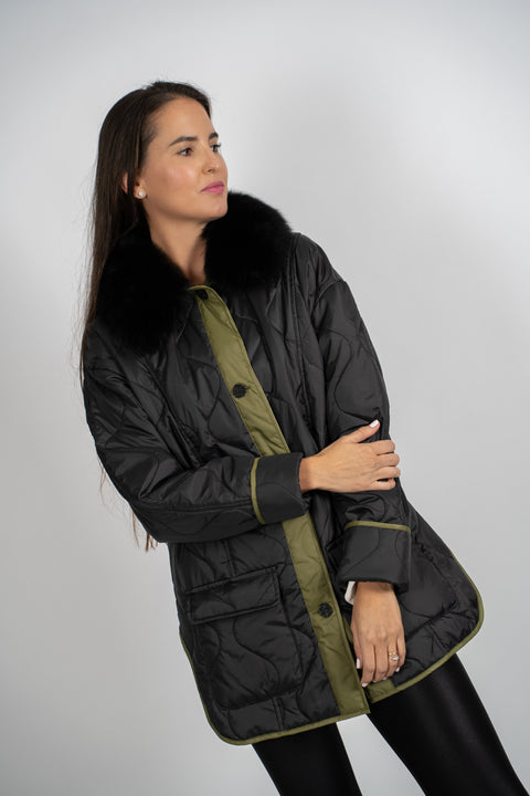PARKA NAVY AZUL MARINO