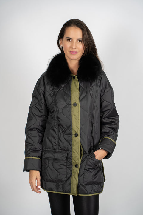 PARKA NAVY AZUL MARINO