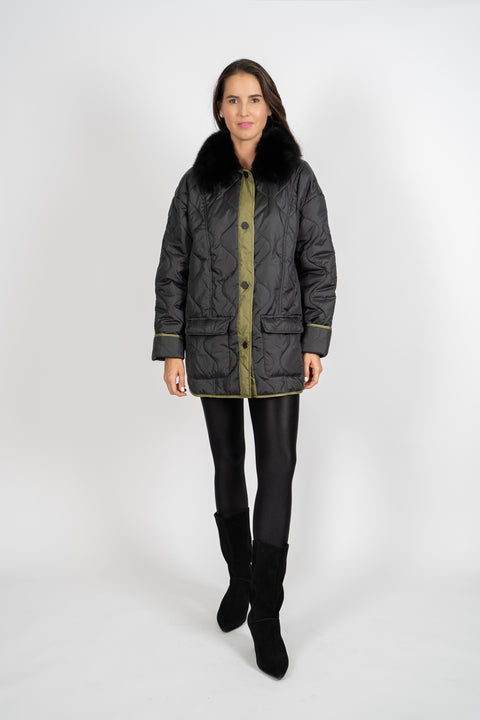 PARKA NAVY AZUL MARINO