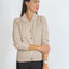 CHALECO TRENZADO BEIGE