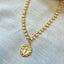 Collar virgen dorado
