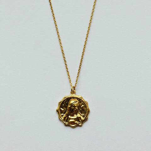 Collar Medalla Virgen