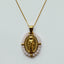 Collar Virgen Piedras Rosadas