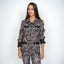 CHAQUETA CORTES ANIMAL PRINT