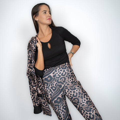 PANTALON UMA ANIMAL PRINT
